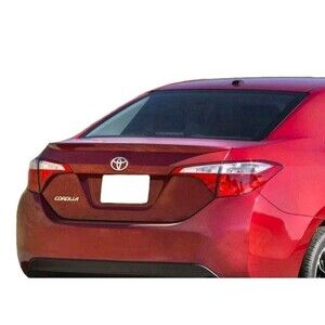 Unpainted Factory Lip No Light Spoiler for Toyota Corolla 2014 - 2019